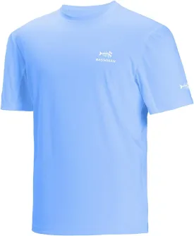 BASSDASH Men??s UPF 50  Sun Protection Fishing Shirt Short Sleeve UV T-Shirt