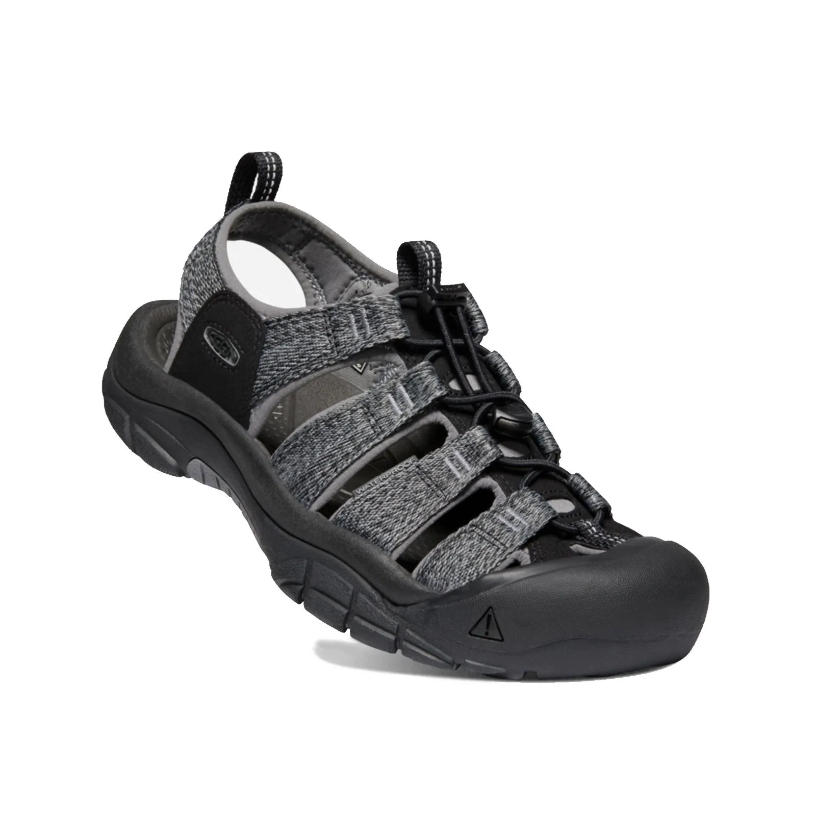 Keen Newport H2 Active Sandal (Men) - Black/Steel Grey
